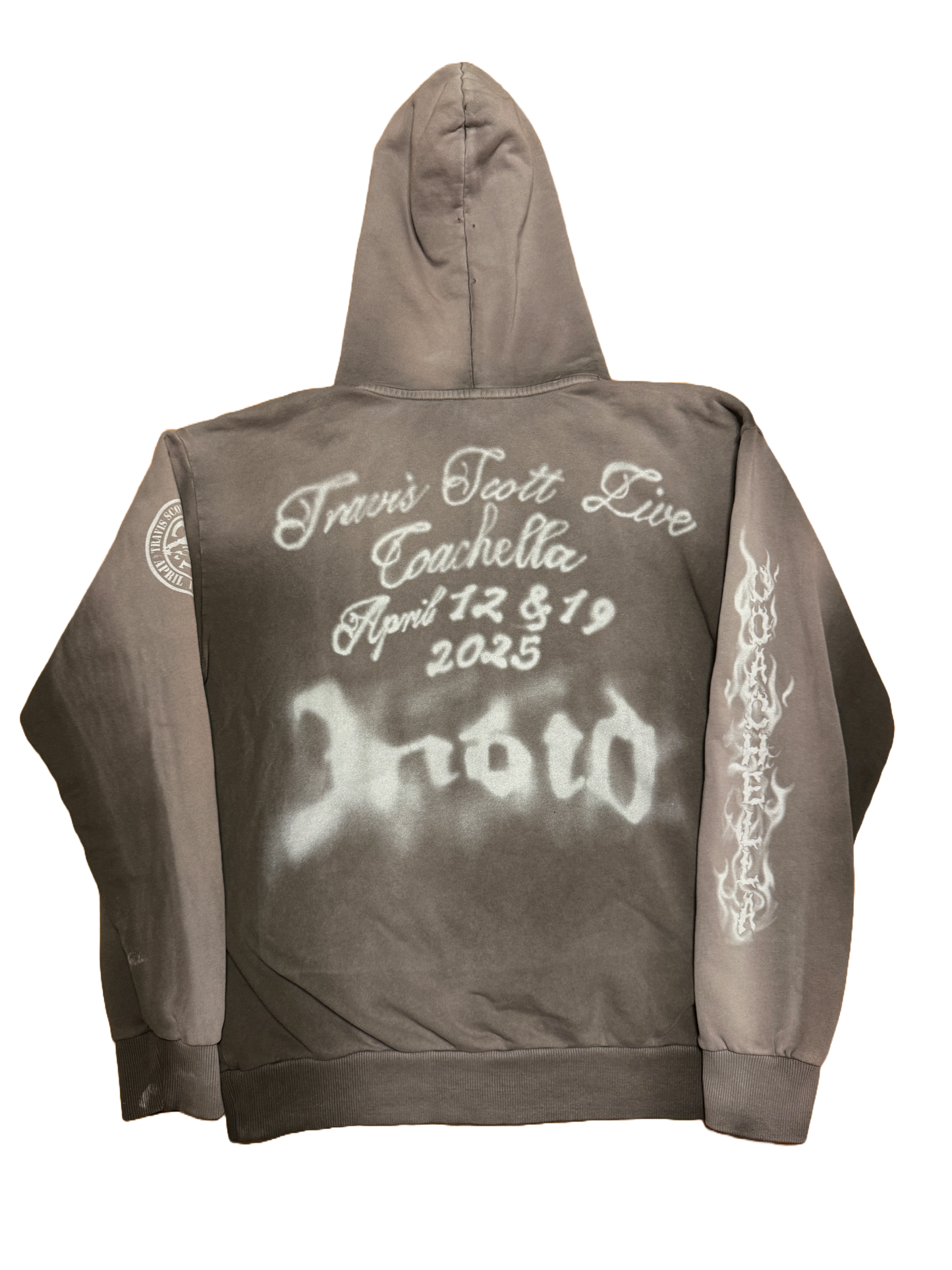 Travis Scott Coachella Birds Zip Hoodie