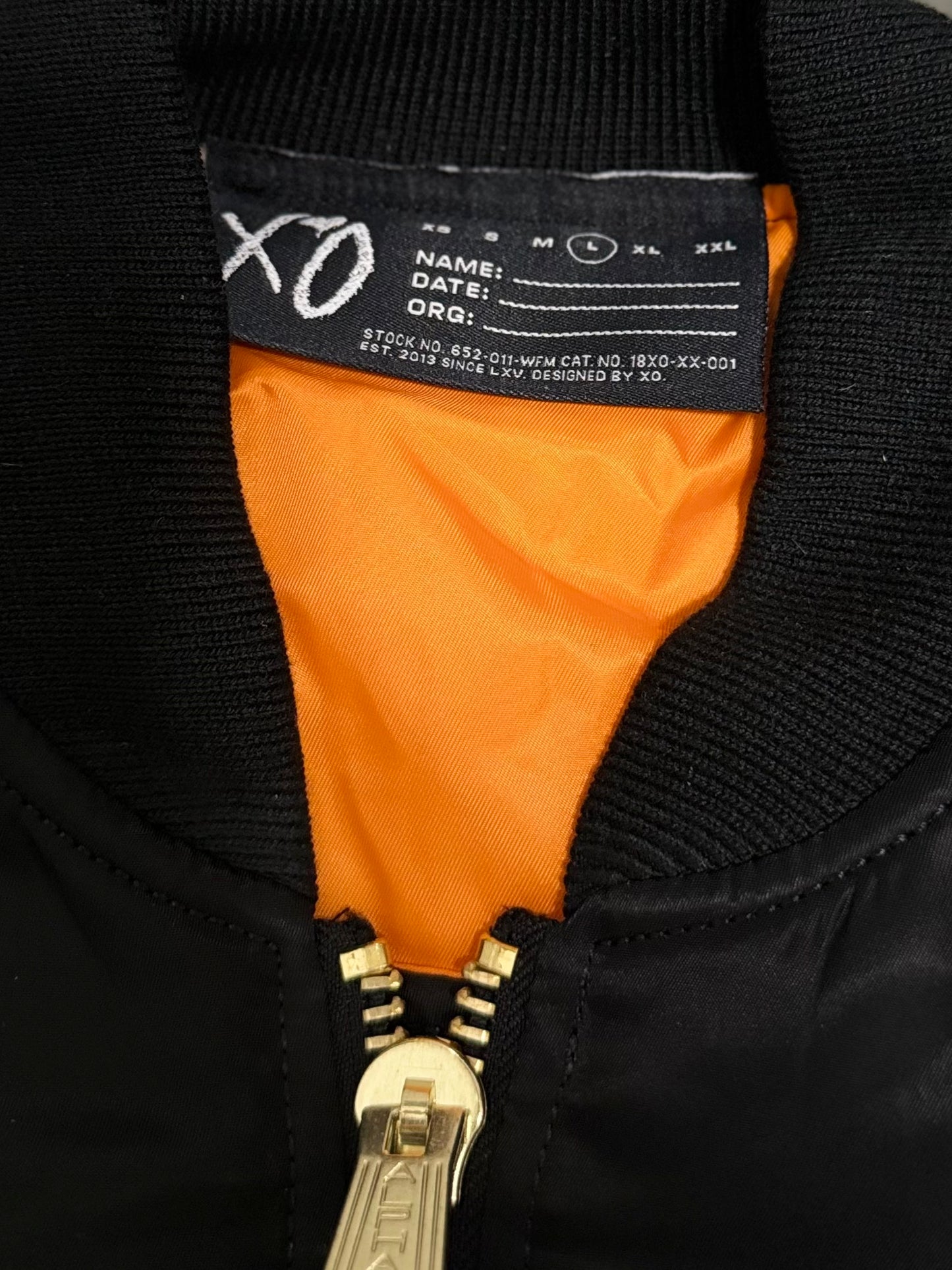 The Weeknd x Alpha Industries "The End" Bomber Jacket