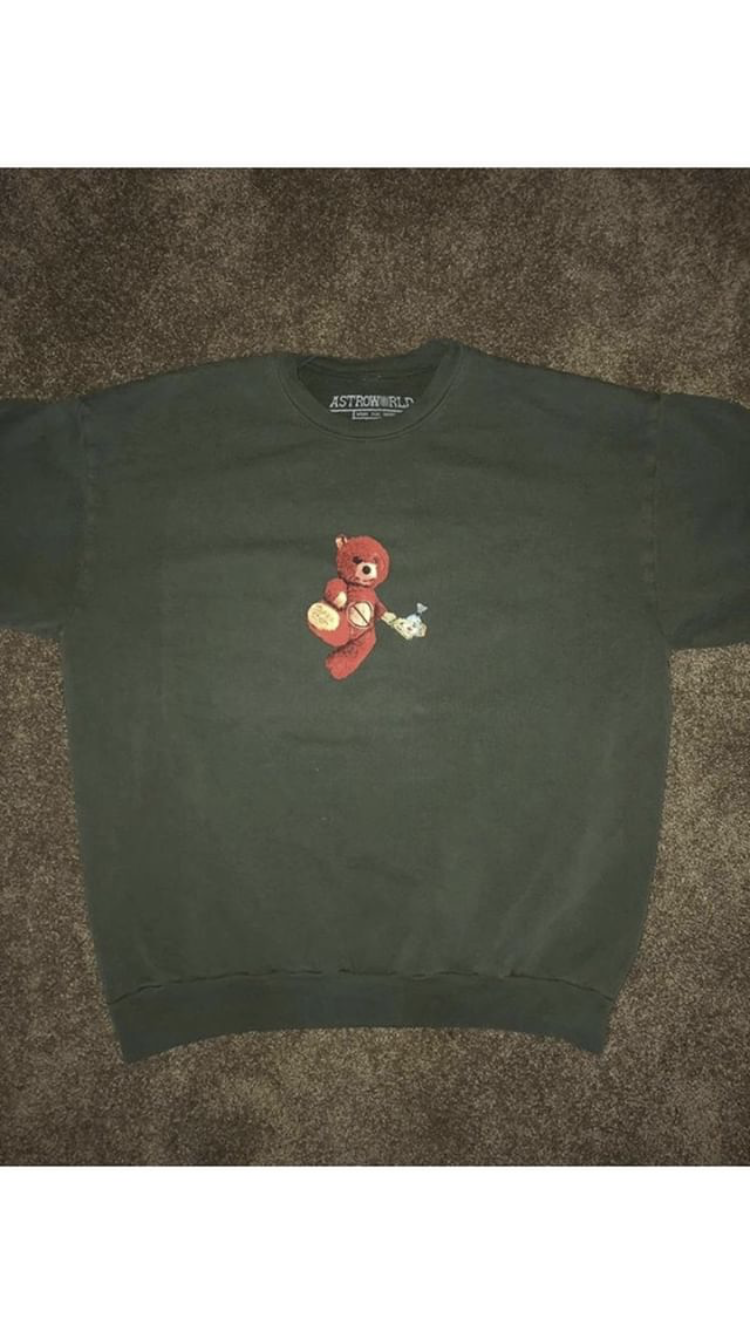 Astroworld Teddy Bear Crewneck