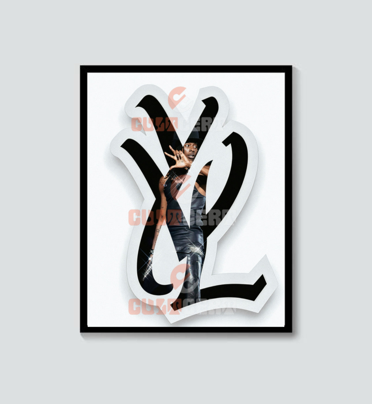 Playboi Carti YVL Logo Poster - CULTCERT