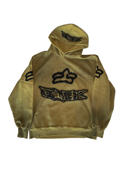 Cactus Jack Fox Racing ComplexCon Hoodie Tan