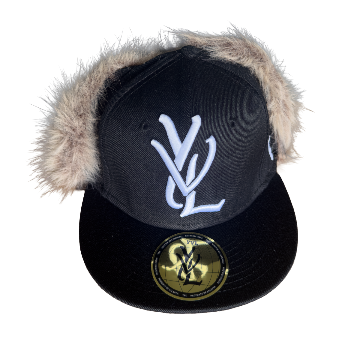 YVL Black Fur Hat