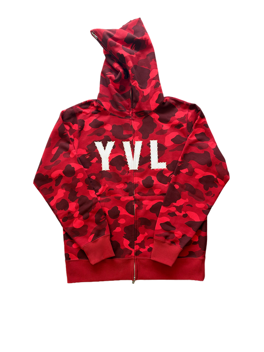 Playboi Carti YVL Red Bape Hoodie