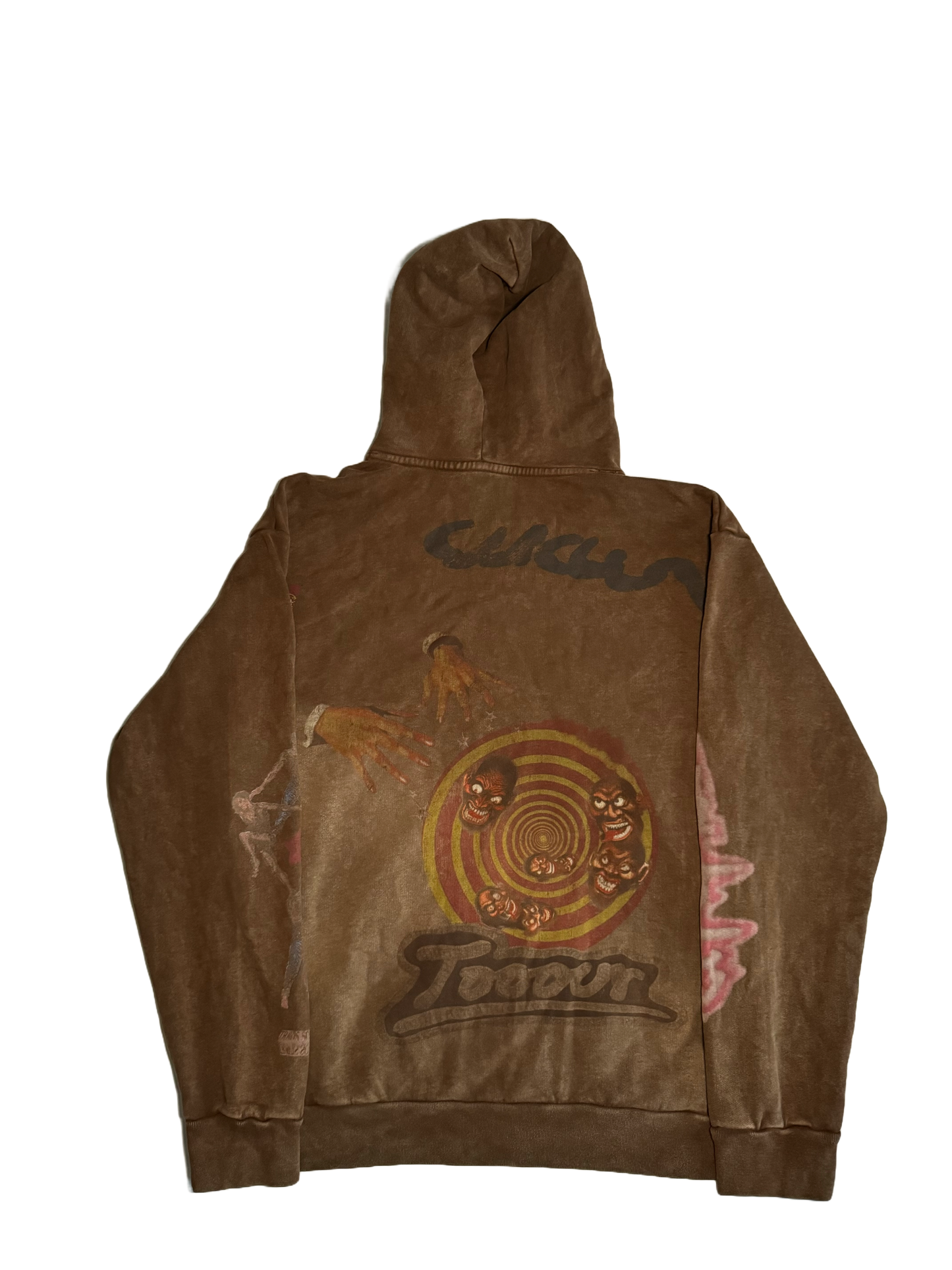 Utopia Europe Brown Zip Up Hoodie