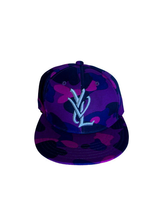 Playboi Carti YVL Purple Bape Hat