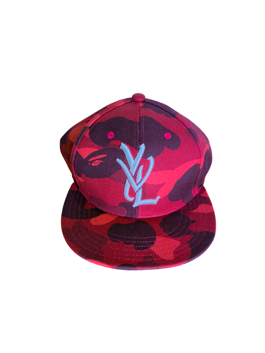 Playboi Carti YVL Red Bape Hat