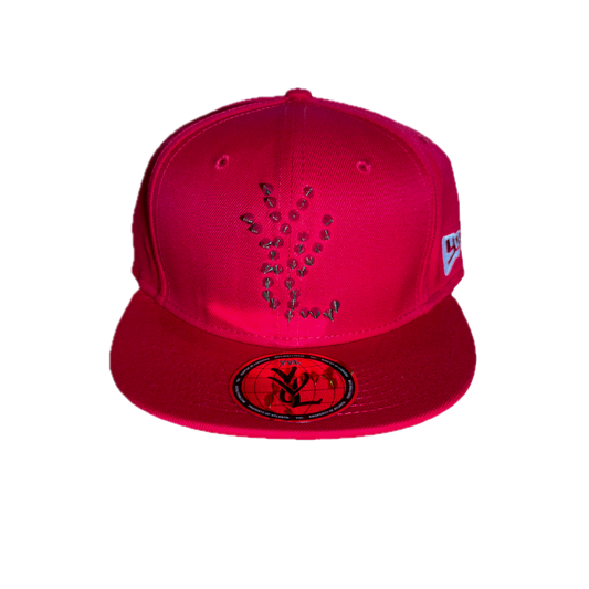 YVL Studded Red Hat