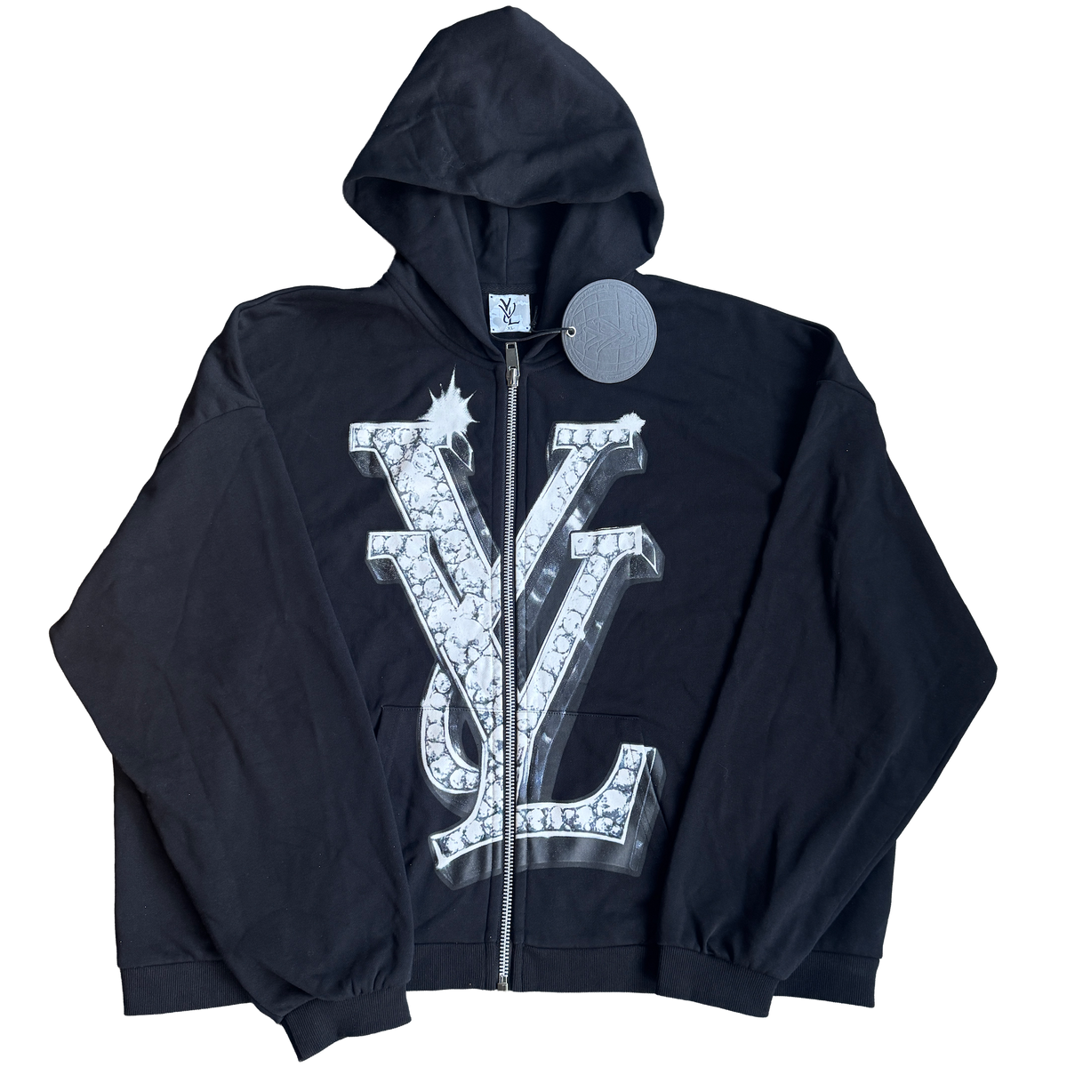 YVL Crystal Logo Hoodie