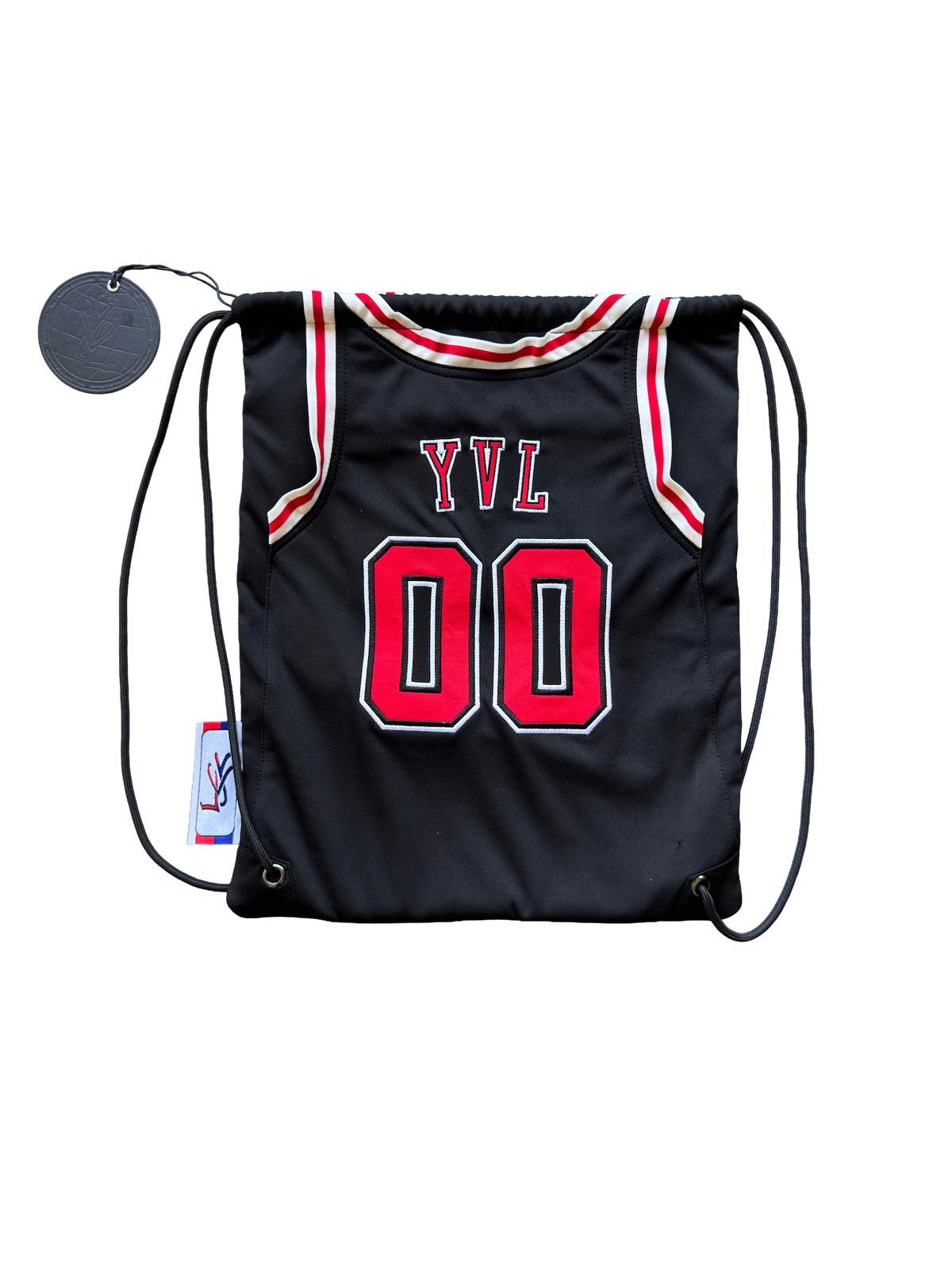 YVL Jersey Drawstring Bag