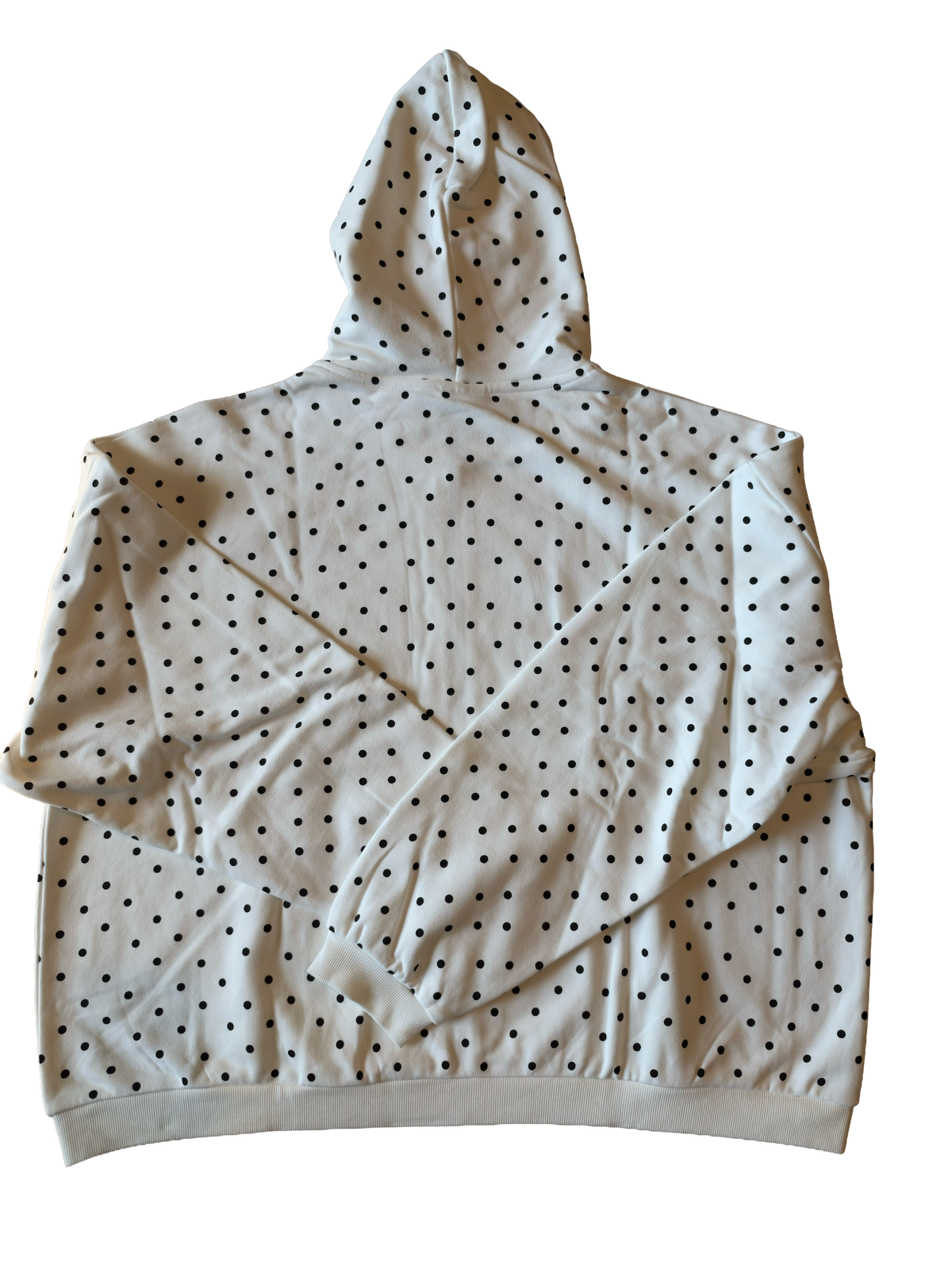 Polka Dot Zip Up Hoodie