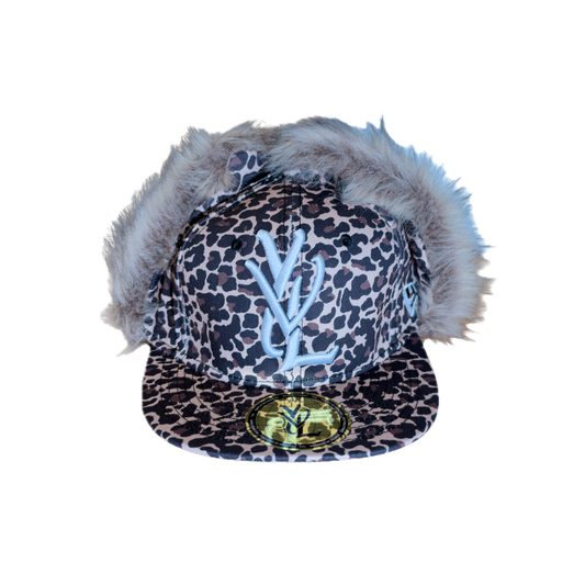 YVL Leopard Fur Hat