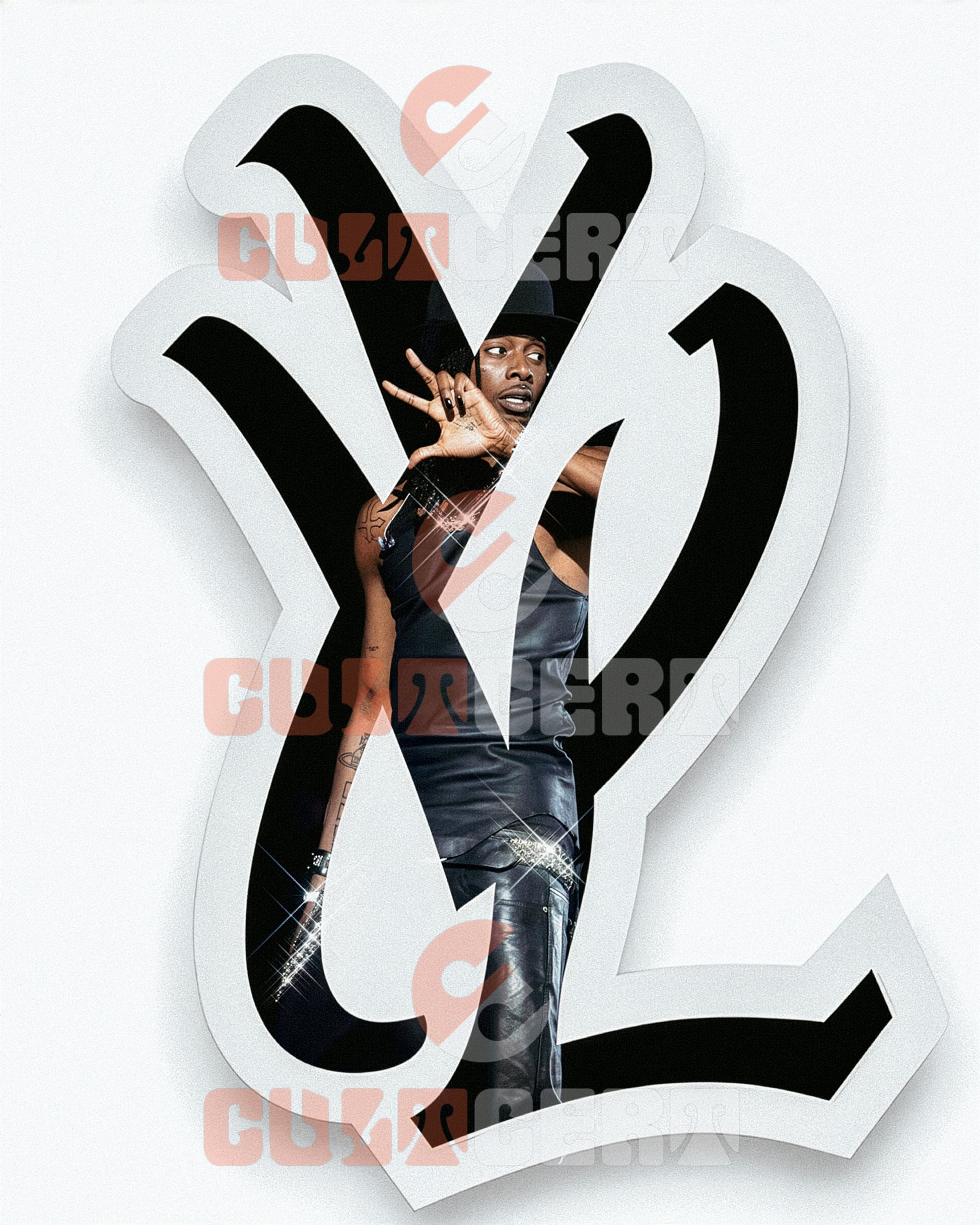 Playboi Carti YVL Logo Poster - CULTCERT