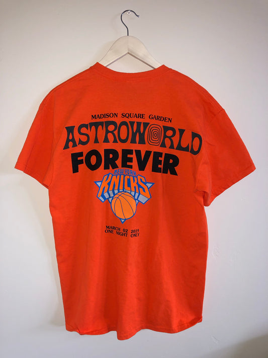 AstroWorld x Knicks T-Shirt