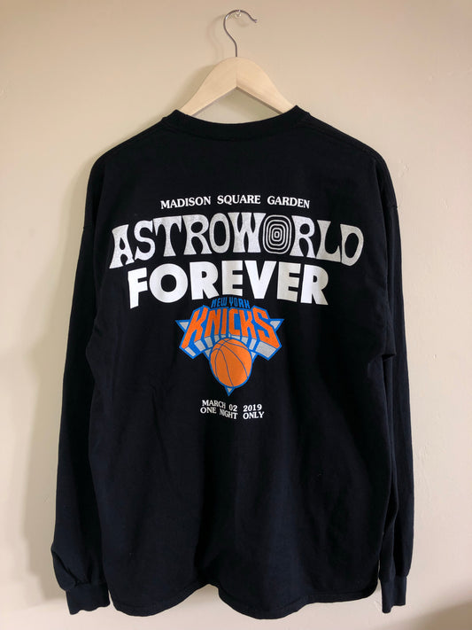 AstroWorld x Knicks Long Sleeve