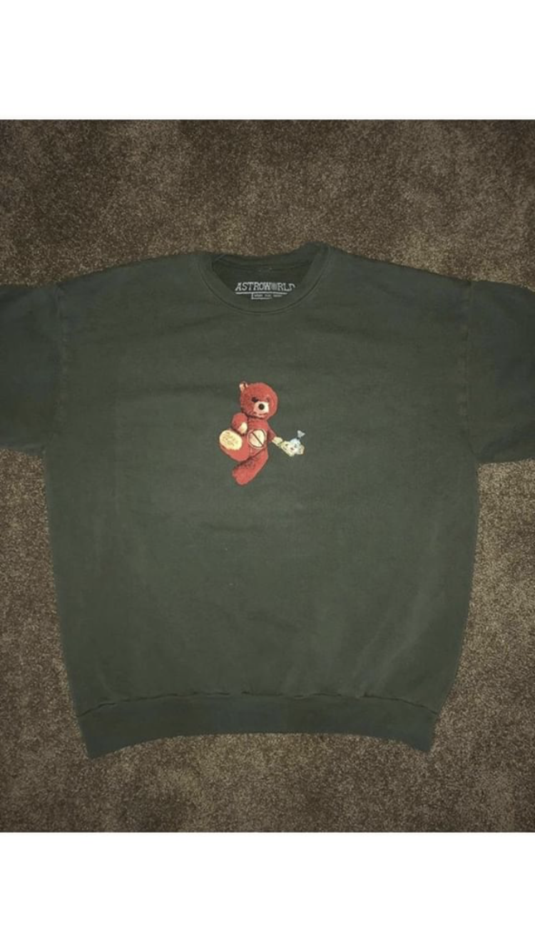 Astroworld Teddy Bear Crewneck