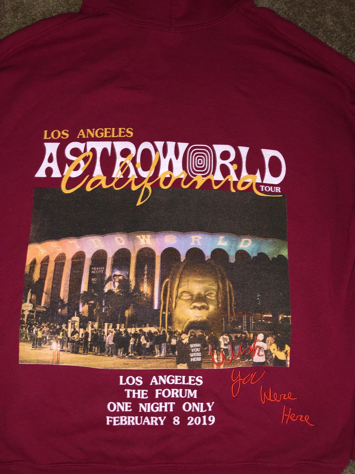 Astroworld LA Exclusive Hoodie