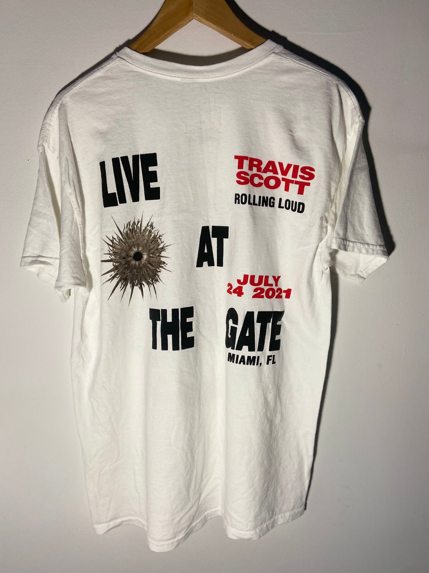 Travis Scott Rolling Loud Miami White T-Shirt