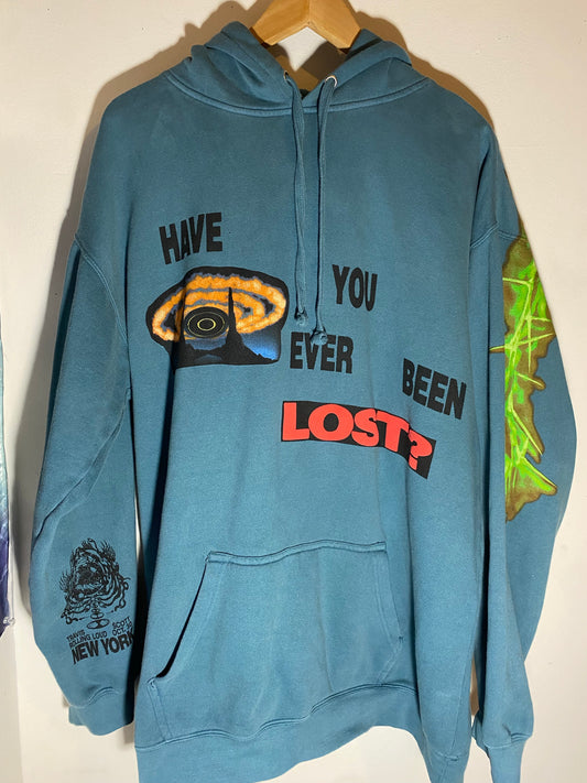 Travis Scott Rolling Loud NYC Blue Hoodie