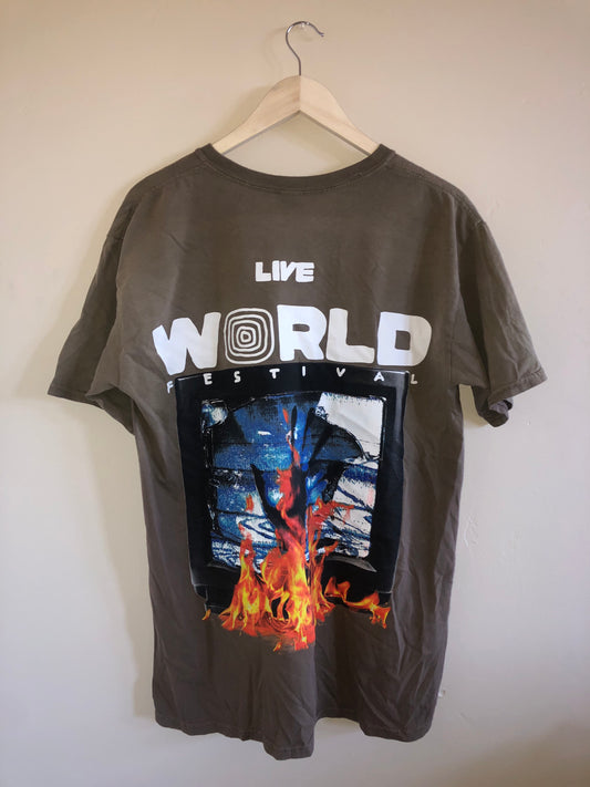 Astroworld Festival Brown T-Shirt