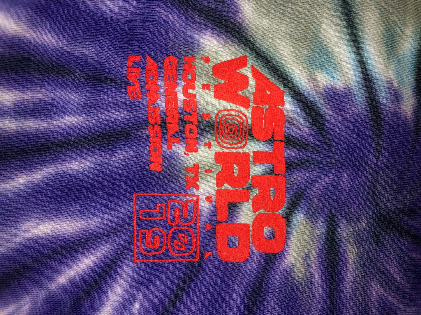 Astroworld Tie Dye T-Shirt