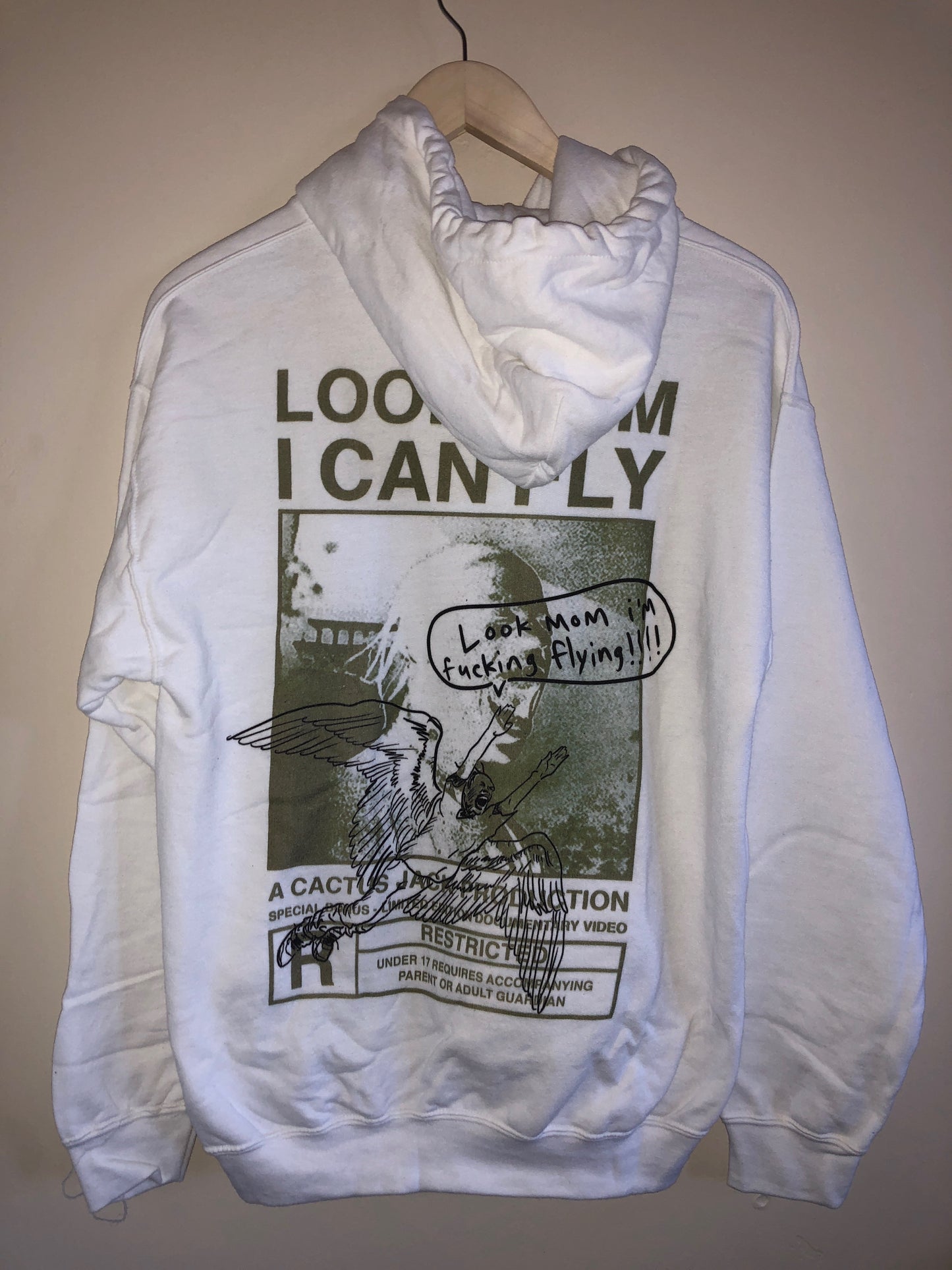 Travis Scott Look Mom I Can Fly Hoodie