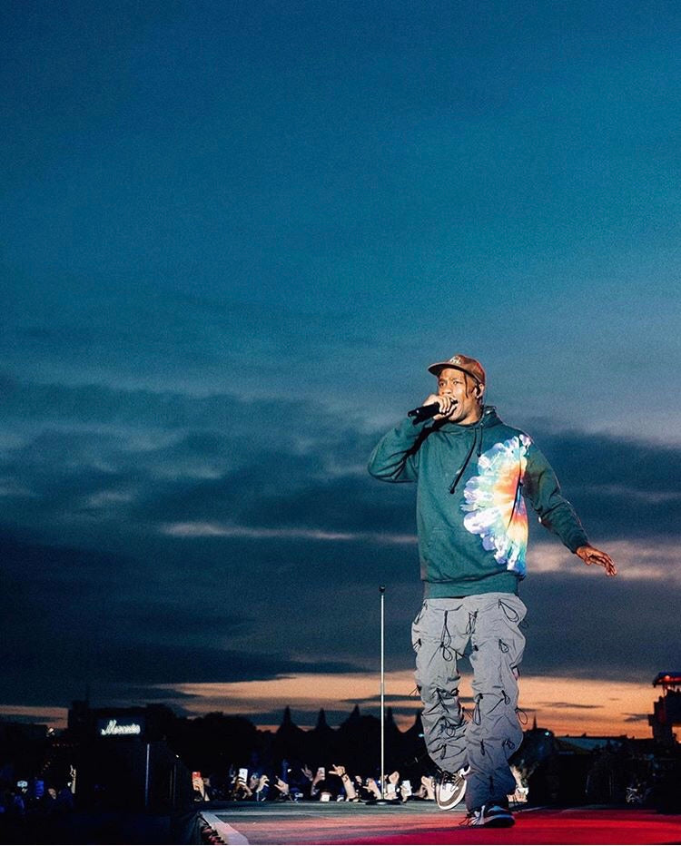 Astroworld Europe Tie Dye Hoodie