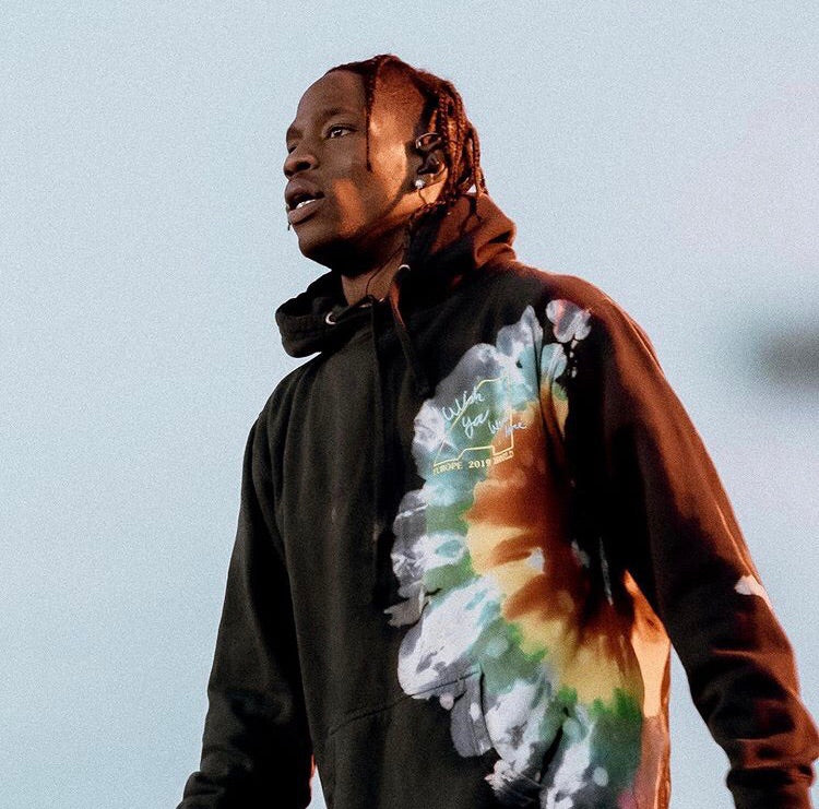 Astroworld Europe Tie Dye Hoodie